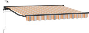 vidaXL Ηλεκτρικό Αναδιπλούμενο Σκίαστρο 3,5 x 2,5 μ