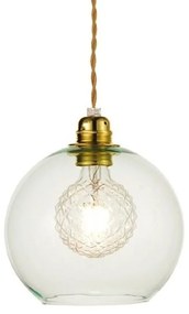 Φωτιστικό Οροφής Κρεμαστό V3643320LG 1ΧΕ27 Φ20ΧΗ120CM Pythia Mint Aca Decor Metal, Glass