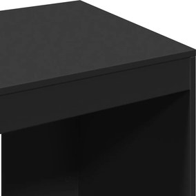 vidaXL Γραφείο Μαύρο 103,5x56,5x94 εκ. από Επεξεργασμένο Ξύλο