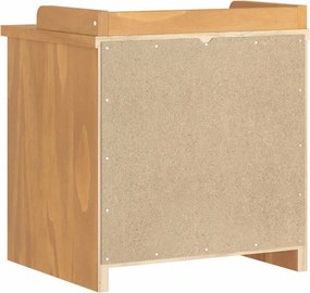 VidaXL Πάγκος διαδρόμου "SANDNES" 45x40x50 εκ.Πεύκο μασίφ ξύλο
