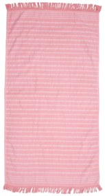 Πετσέτα Θαλάσσης - Παρεό (80x160) Anna Riska Serifos Blush Pink