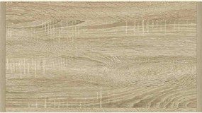 vidaXL Ντουλάπι Μπάνιου Sonoma Δρυς 60 x 33 x 80 εκ. από Επεξ. Ξύλο