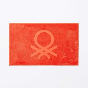 Ταπέτο Μπάνιου 20.21.0508 50X80cm 750GSM Cotton Red Tevere Benetton 50X80cm 100% Cotton