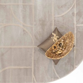 Χαλί ezzo Forma E460A1W BEIGE-133 x 190 εκ.