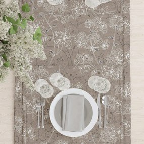 Τραπεζομάντηλο Dandelion Μπεζ 140x180 - Borea Home