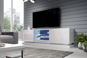 TV stand QIU 200 white DIOMMI CAMA-QIU-200-RTV-BIP