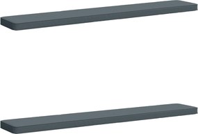 vidaXL Μαξιλάρια Πάγκου 2 Τεμαχίων VUGHT 2 pcs 100% Πολυεστέρας Μπλε