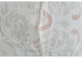 Μαξιλάρι DKD Home Decor Λευκό πολυεστέρας Λουλουδάτο 60 x 10 x 40 cm