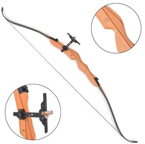 vidaXL Τόξο Ολυμπιακό Αντίκυρτο για Ενήλικες 68" 30 lb