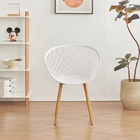 Καρέκλα Janice-Leuko