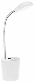 Πορτατίφ LED Με Μολυβοθήκη Aca Hullen 16035LEDWH White