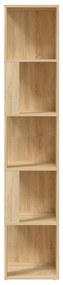 Ντουλάπι Γωνία Sonoma Oak 33 x 33 x 164,5 εκ. από Μοριοσανίδα - Καφέ