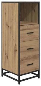 vidaXL Σετ Επίπλων Μπάνιου 3 pcs artisan δρυς 35 x 37.5 x 100 εκ.