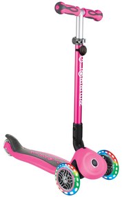 Globber Scooter Go Up Deluxe Lights Deep Pink