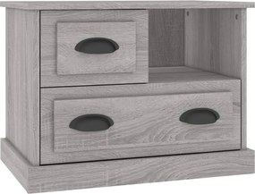 vidaXL Κομοδίνο Γκρι Sonoma 60x39x45 εκ.