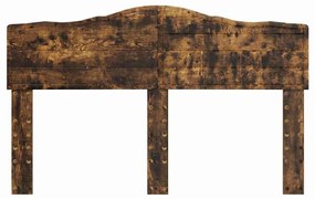 vidaXL Κεφαλάρι Καπνιστό Δρύς 150 cm Επεξεργασμένο ξύλο