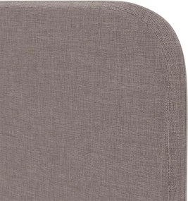 vidaXL Αυτί Κεφαλής Taupe 80 x 16 x 4 εκ. ύφασμα
