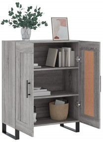 vidaXL Ντουλάπι Γκρι Sonoma 69,5 x 34 x 90 εκ. από Επεξεργασμένο Ξύλο