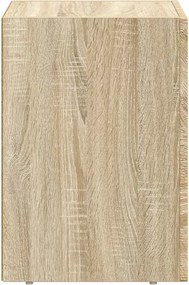 vidaXL Κομοδίνο ELST 2 τεμ. Δρύς Sonoma 29,5 x 33,5 x 50 εκ