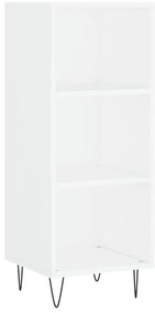 vidaXL Ντουλάπι Λευκό 34,5x32,5x90 εκ. Επεξεργασμένο Ξύλο