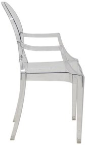 Καρέκλα Narova PC διάφανο 43x48x92εκ 43x48x92 εκ.