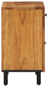 vidaXL Κομοδίνο 50 x 33 x 60 εκ. από Μασίφ Ξύλο Ακακίας