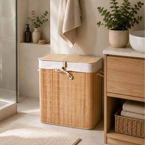ΚΑΛΆΘΙΑ ΓΙΑ ΆΠΛΥΤΑ BASKET BAMBOO 50X30X60CM