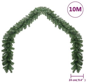 Γιρλάντα Χριστουγεννιάτικη με Λαμπάκια LED 10 μ.