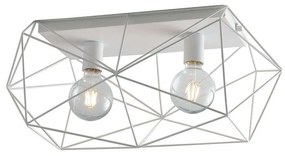 Φωτιστικό Οροφής - Πλαφονιέρα I-Abraxas-PL2 Bco White Luce Ambiente Design Μέταλλο
