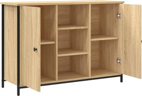 vidaXL Μπουφές Sonoma Δρυς 100 x 35 x 70 εκ. από Επεξεργασμένο Ξύλο