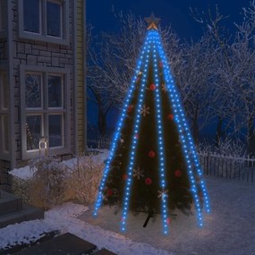 Χριστουγεννιάτικα Λαμπάκια Χταπόδι 400 LED Μπλε 400 εκ. - Μπλε