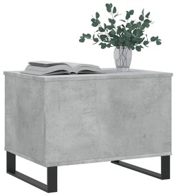 vidaXL Τραπεζάκι Σαλονιού Γκρι Σκυρ. 60x44,5x45 εκ. Επεξεργ. Ξύλο