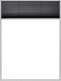vidaXL Σήτα Παραθύρου Πλισέ 60 x 80 εκ. από Αλουμίνιο