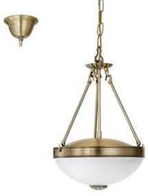 Φωτιστικό Οροφής Savoy 82747 White Eglo Metal, Glass