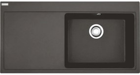Franke Mythos MTG 611-100 Ένθετος Γρανιτένιος Νεροχύτης με αριστερή ποδιά 60cm Slate Grey