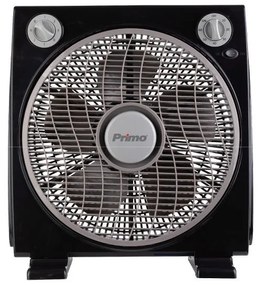 Ανεμιστήρας Box Fan PRBF-80556 Primo 12'' 30εκ. Μαύρος-Γκρι