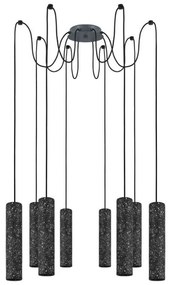 Φωτιστικό Οροφής 39824 Mentalona GU10/8 Anthracite Eglo Metal, Glass