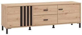 ΕΠΙΠΛΟ ΤΗΛΕΟΡΑΣΗΣ LAVAL 157 3K2F2V ARTISAN ΟΑΚ/ΜΑΥΡΟ 157x40x52εκ 11014527