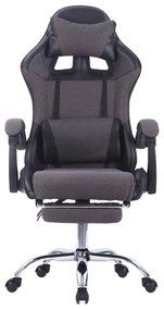Καρέκλα γραφείου Winner gaming pakoworld PVC-ύφασμα μαύρο Model: 058-000051