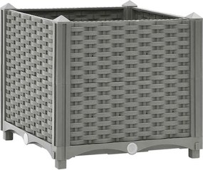 vidaXL Ζαρντινιέρα 40 x 40 x 38 εκ. από Πολυπροπυλένιο