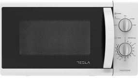 Φούρνος μικροκυμάτων Tesla MW2030MW, 20 λίτρα, Απόψυξη, 700 W, 5 επίπεδα ισχύος, Λευκό