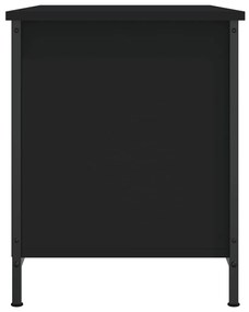 vidaXL Έπιπλο Τηλεόρασης Μαύρο 80 x 40 x 50 εκ. από Επεξεργασμένο Ξύλο