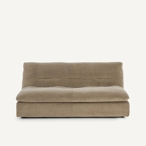 Καναπές σύνθεσης 3 θέσεων από βελούδο stonewashed, Giuliano