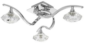 Φωτιστικό Οροφής Tesalli III 4652 Chrome Nowodvorski Metal, Glass