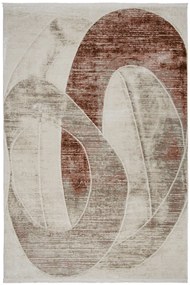 Χαλί Naf Naf Nouvel 17730 P11 Beige-Terracotta Βιοκαρπέτ 160X230cm