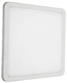 Panel Led Χωνευτό Flexi1530SW 15W 3000K 1300lm White Aca Square Αλουμίνιο