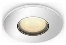 Έξυπνο Χωνευτό Σποτ Μπάνιου Led GU10 5W Ασημί IP44 Hue WA PL Adore 929003055801 Philips Hue-929003055801-Χρώμιο 929003055801