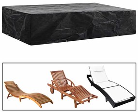 vidaXL Κάλυμμα Ξαπλώστρας με 8 Κρίκους 218 x 77 x 55 εκ.