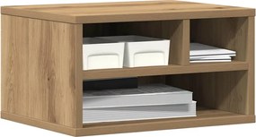 vidaXL Σταντ Εκτυπωτή Artisan Oak 40 x 32 x 22,5 εκ Επεξεργασμένο ξύλο