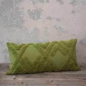 Μαξιλάρι Διακοσμητικό (Με Γέμιση) Amadeo Green Nima 30X60 100% Cotton